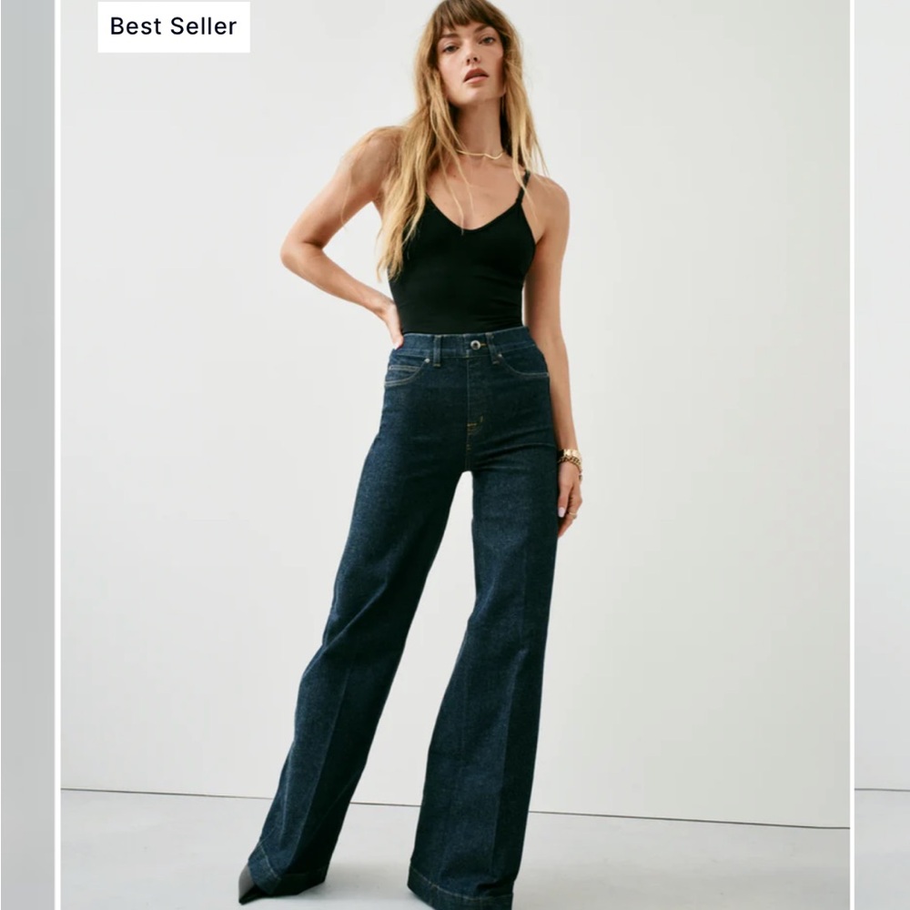 SPANX Indigo Denim Jeans